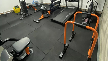 Customer Spotlight: Paul M. Nails the Perfect Garage Setup with 30mm Sprung PRO Gym Floor Tiles