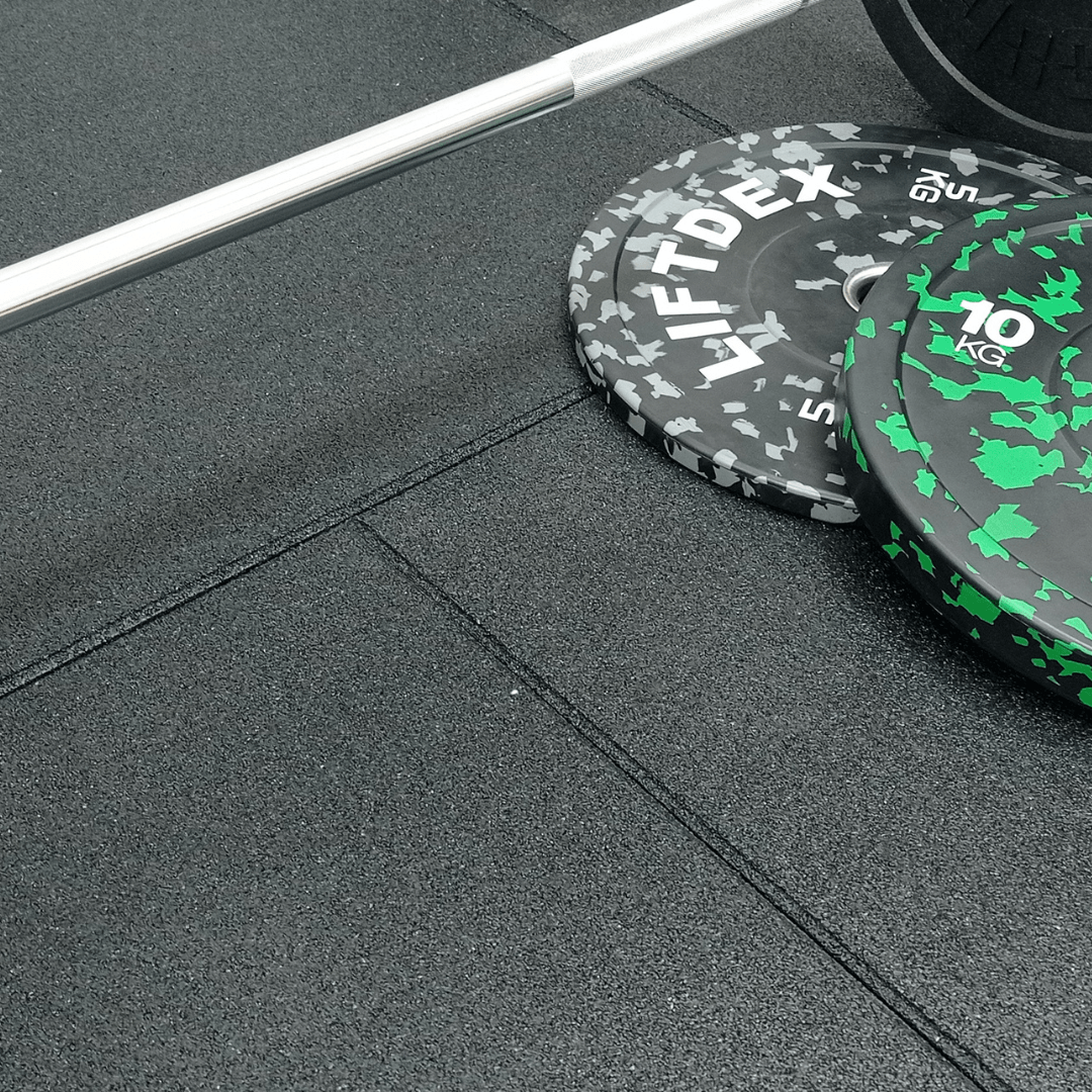 15mm Sprung PRO Gym Flooring - Sprung Rubber Heavy Duty GYM FLOORING GymFloors