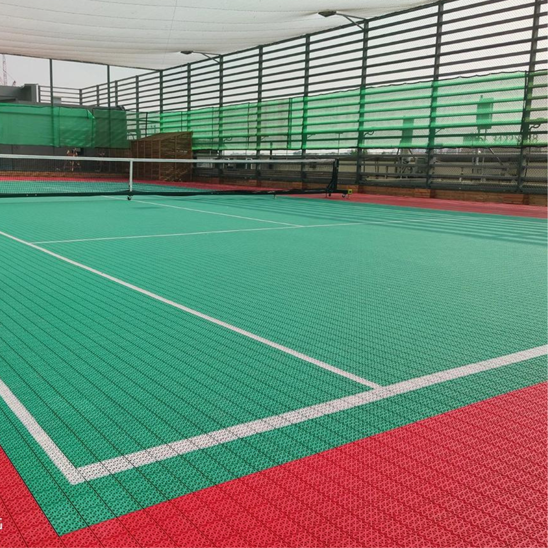 Tennis Court System (Singles) | Includes Court Markings