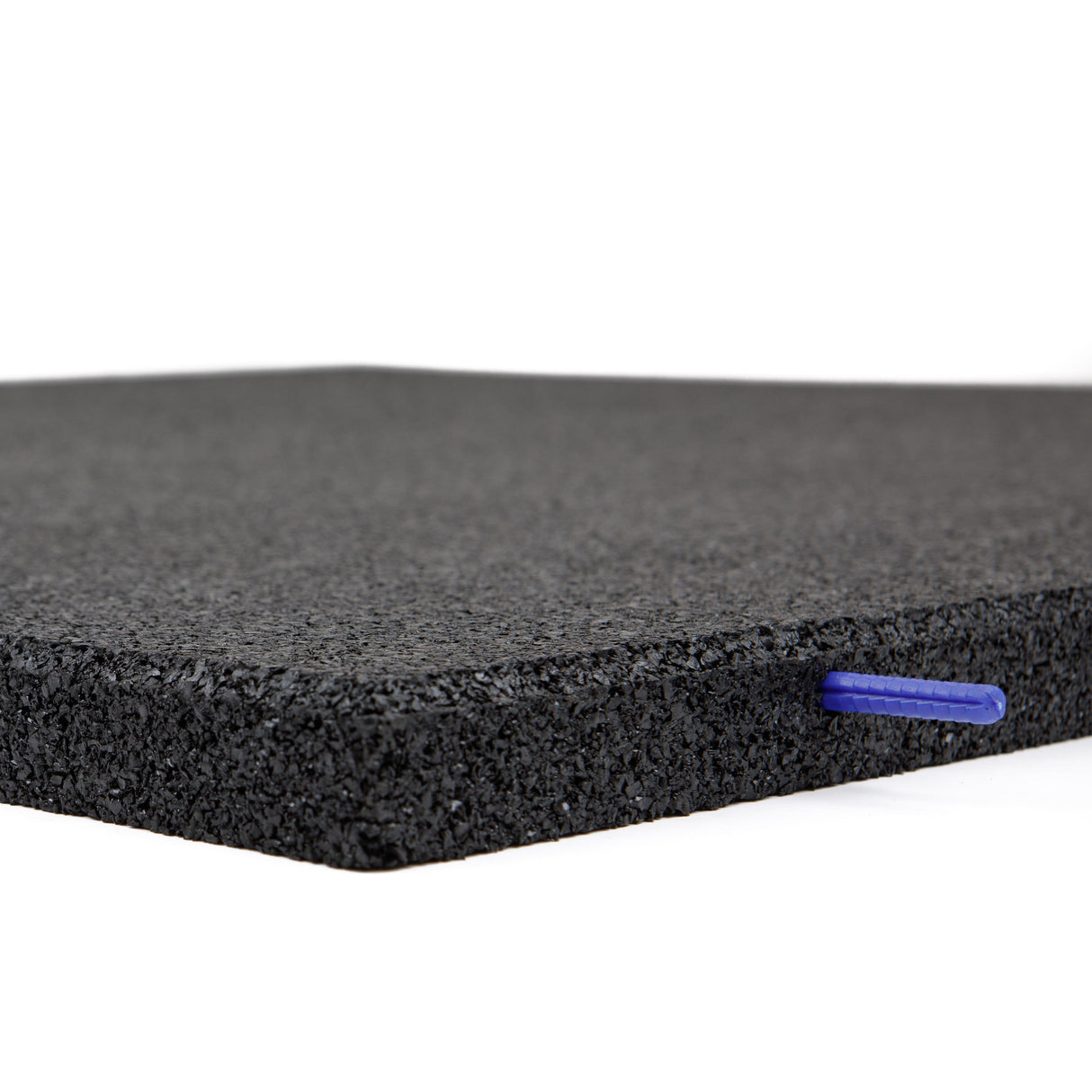 Rubber Outdoor 1m x 1m Outdoor Gym Tiles - 30mm outdoor garden mats Sprung Gym Flooring Black