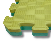 Thumbnail for 26mm Premium Reversible EVA Tatami Foam Mats - Dual Yellow/Green
