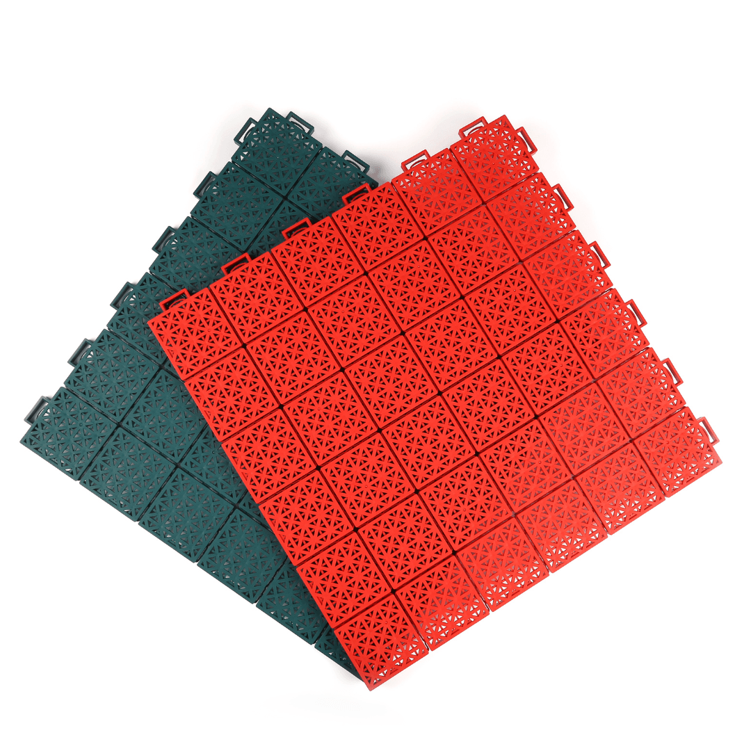 Tennis Court System (Singles) | Includes Court Markings Sprung Gym Flooring