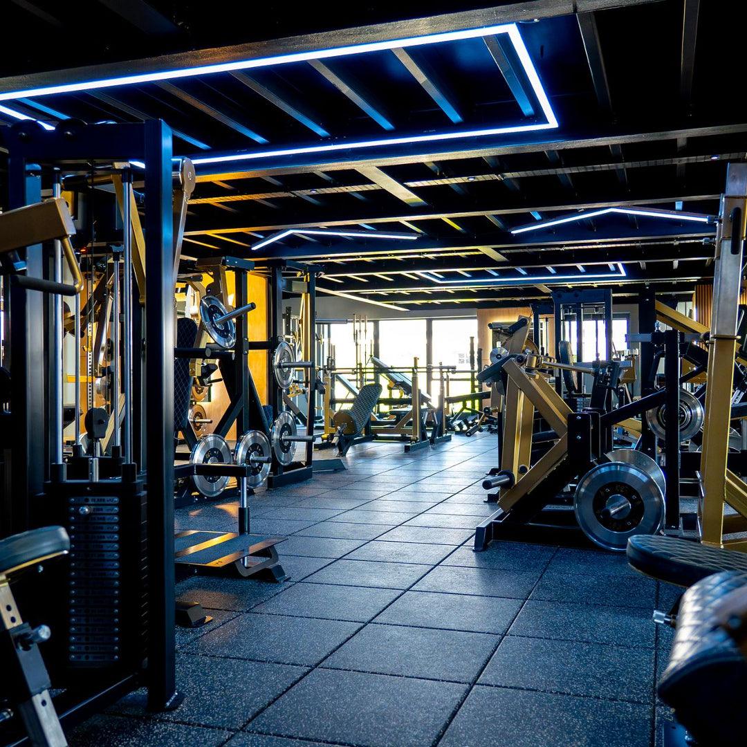 Sprung Konnecta Fleckz Coloured Fitness Self-Locking Tiles- 20mm (6 colours) GYM FLOORING GymFloors