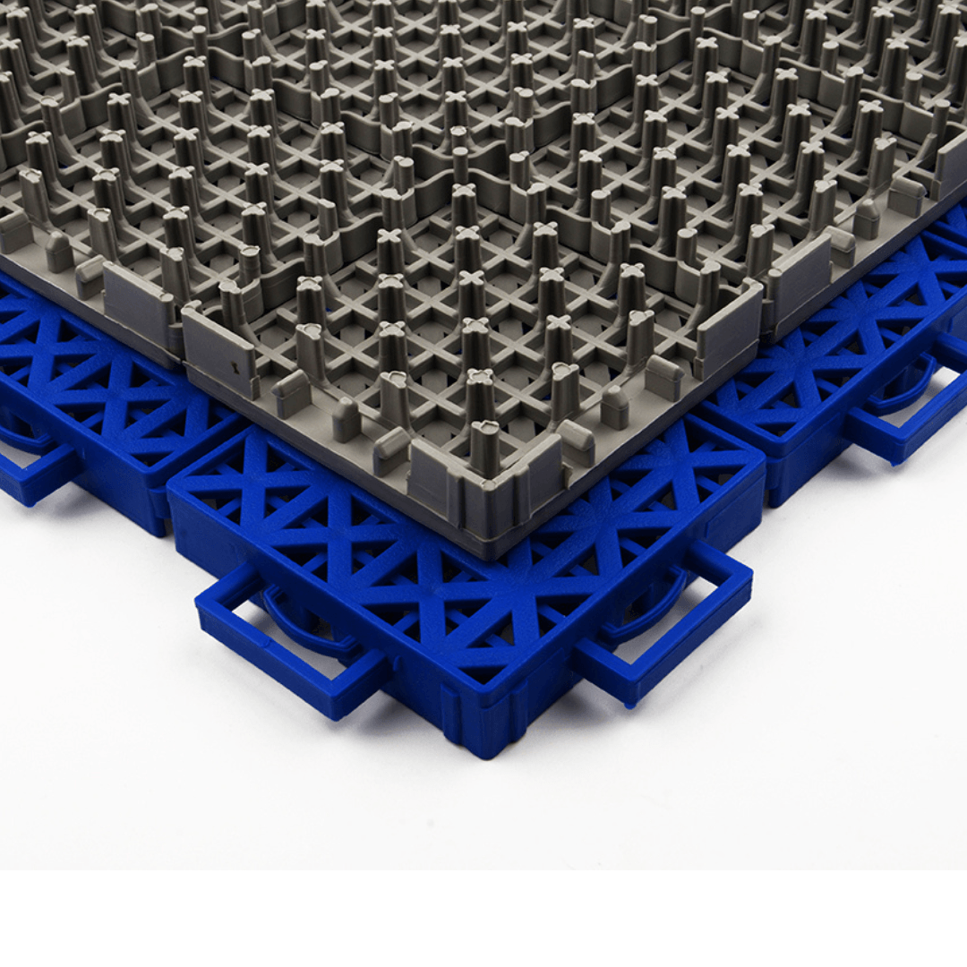 Tennis Court System (Singles) | Includes Court Markings Sprung Gym Flooring