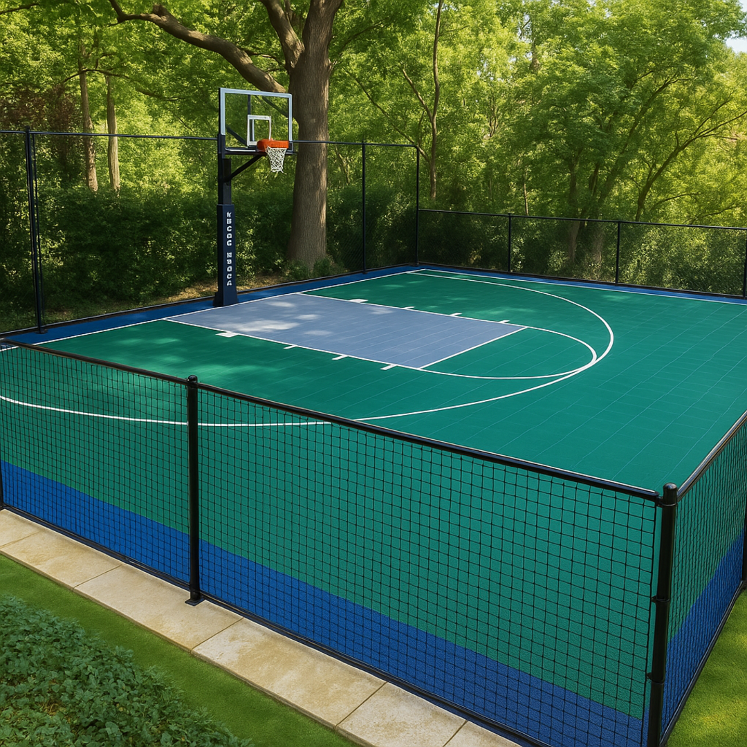 3 x 3 Basketball Court Modular Sports Flooring Sports Flooring Sprung Gym Flooring