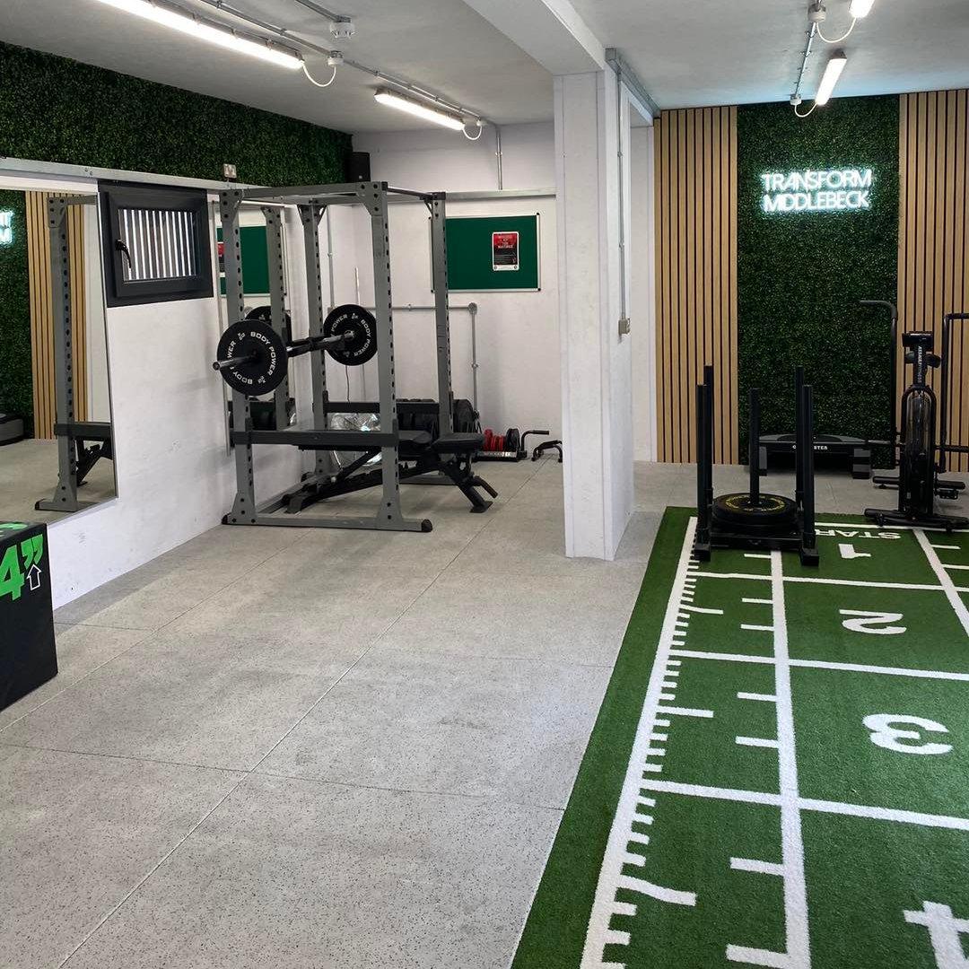 Sprung Premium Sprint Track with Full Markings (1.33m Wide) sprint track GymFloors