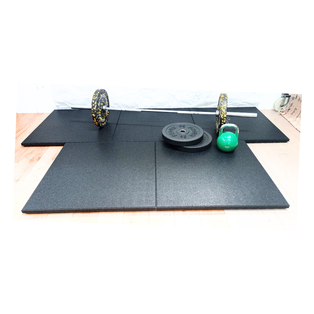 Acoustic Gym Tiles - 53mm - DECIBEL COLLECTION - Gym Flooring