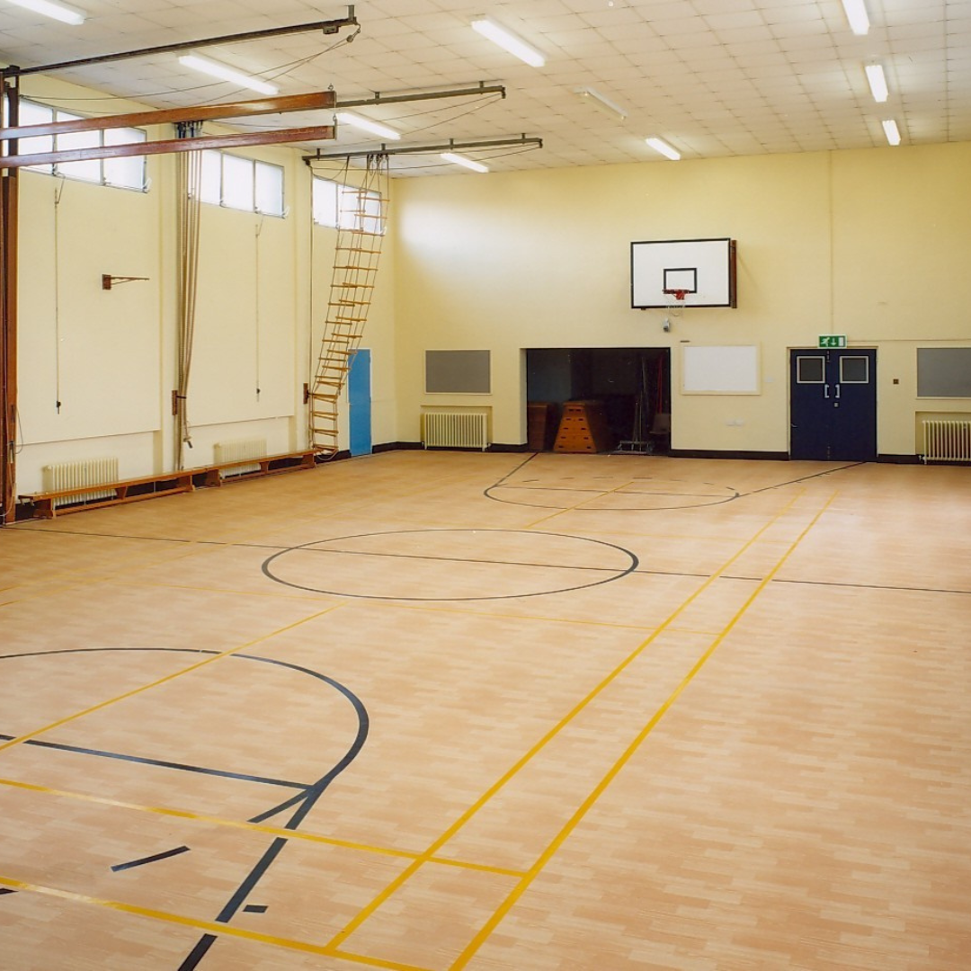 Sprung Vinyl Sports Flooring 8mm | Multipurpose Sports & Dance Flooring