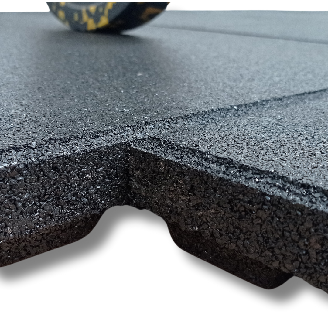 63mm Sprung PRO Gym Anti-Shock Flooring Tile - Max Weight Drop 350KG