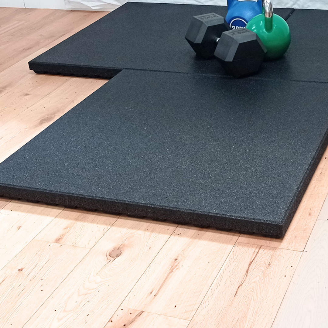 Acoustic Gym Tiles - 63mm - DECIBEL COLLECTION - Gym Matting