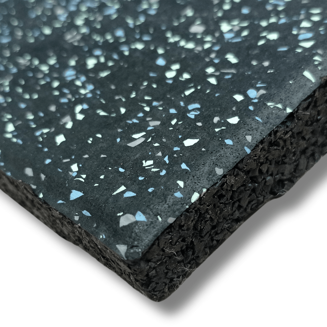 20mm Sprung Seahawk Premium Fleck Rubber Gym Flooring tile GYM FLOORING Sprung Gym Flooring