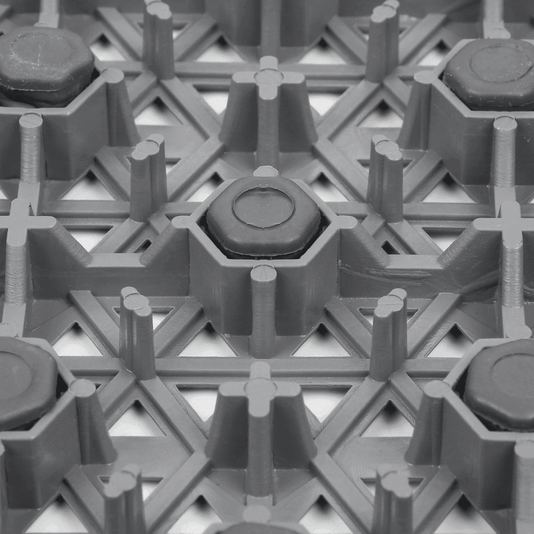 Basketball Court Flooring System - Half Court | Includes Court Markings Sprung Gym Flooring