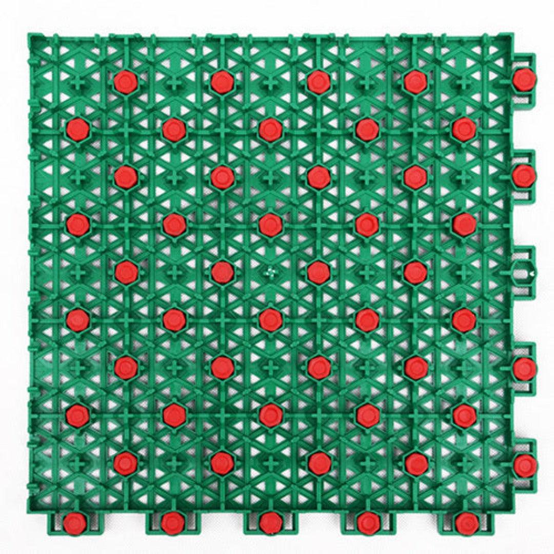 Basketball Court Flooring System - Half Court | Includes Court Markings Sprung Gym Flooring