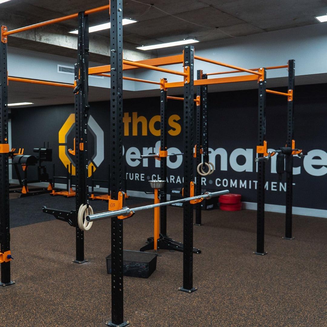 Sprung Fleckz Gym Rubber Matting Roll - Various Colours | Thicknesses - 1.25m Width GYM FLOORING Sprung Gym Flooring