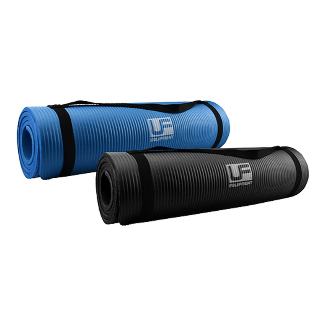 10mm Fitness Mats | Exercise Mats with Shoulder Strap Sprung Gym Flooring