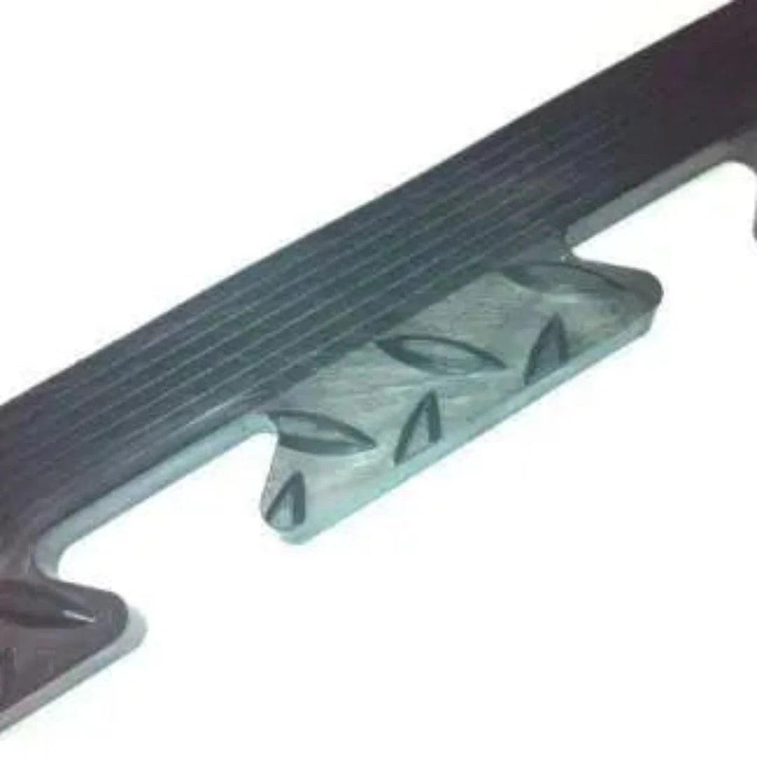 Checkerlock Edge Piece Sprung Gym Flooring Female Black