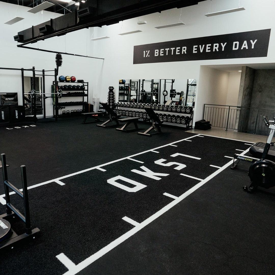 Sprung Custom Sprint / Sled Tracks *REQUEST QUOTE* sprint track Sprung Gym Flooring