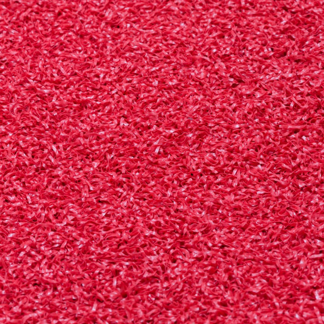 SPECIAL OFFER Ex Supplier Stock - Plain Turf Sprint Track 10m x 2m - Brick Red