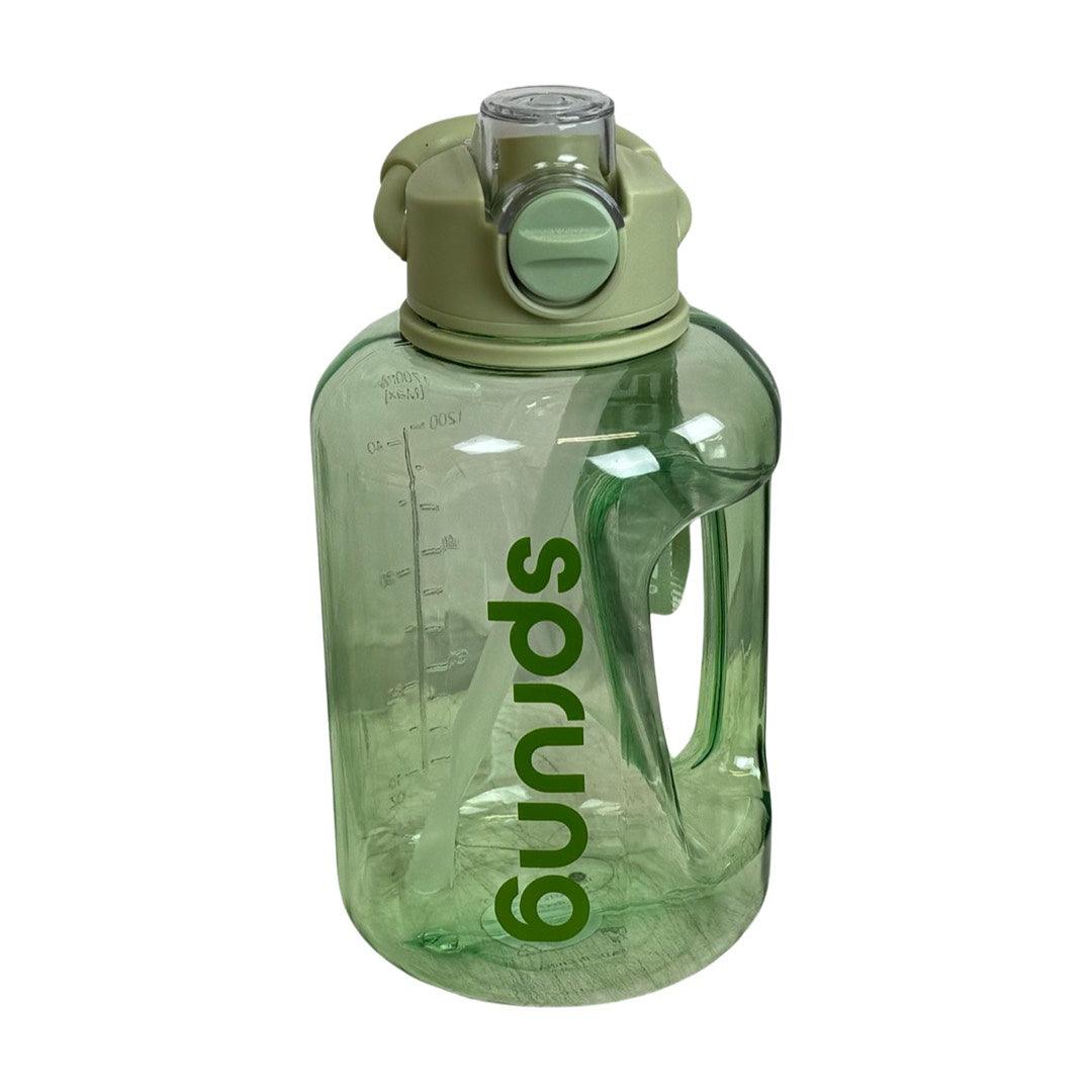 Sprung Water Bottle - 1.7l Sprung Gym Flooring Green