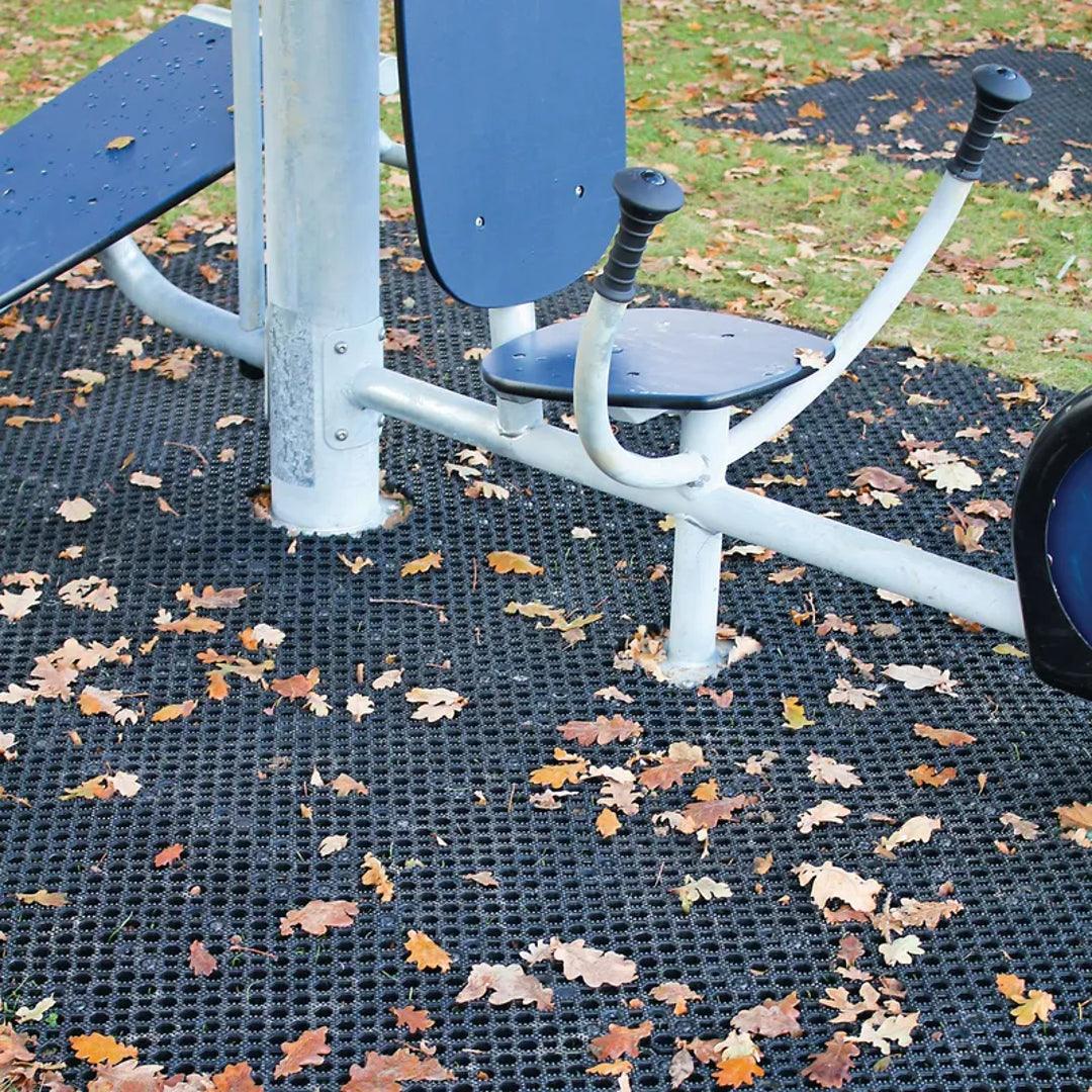 Grasslock Playground Safety Grass Protection Tiles Sprung Gym Flooring