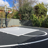 Thumbnail for Basketball Court Flooring - Mini Court | Includes Court Markings | Great for Gardens