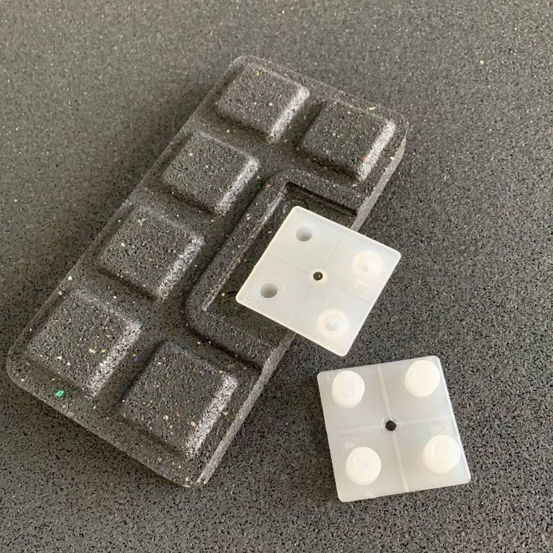 Sprung Konnecta Fleckz Coloured Fitness Self-Locking Tiles- 20mm (6 colours) GYM FLOORING GymFloors