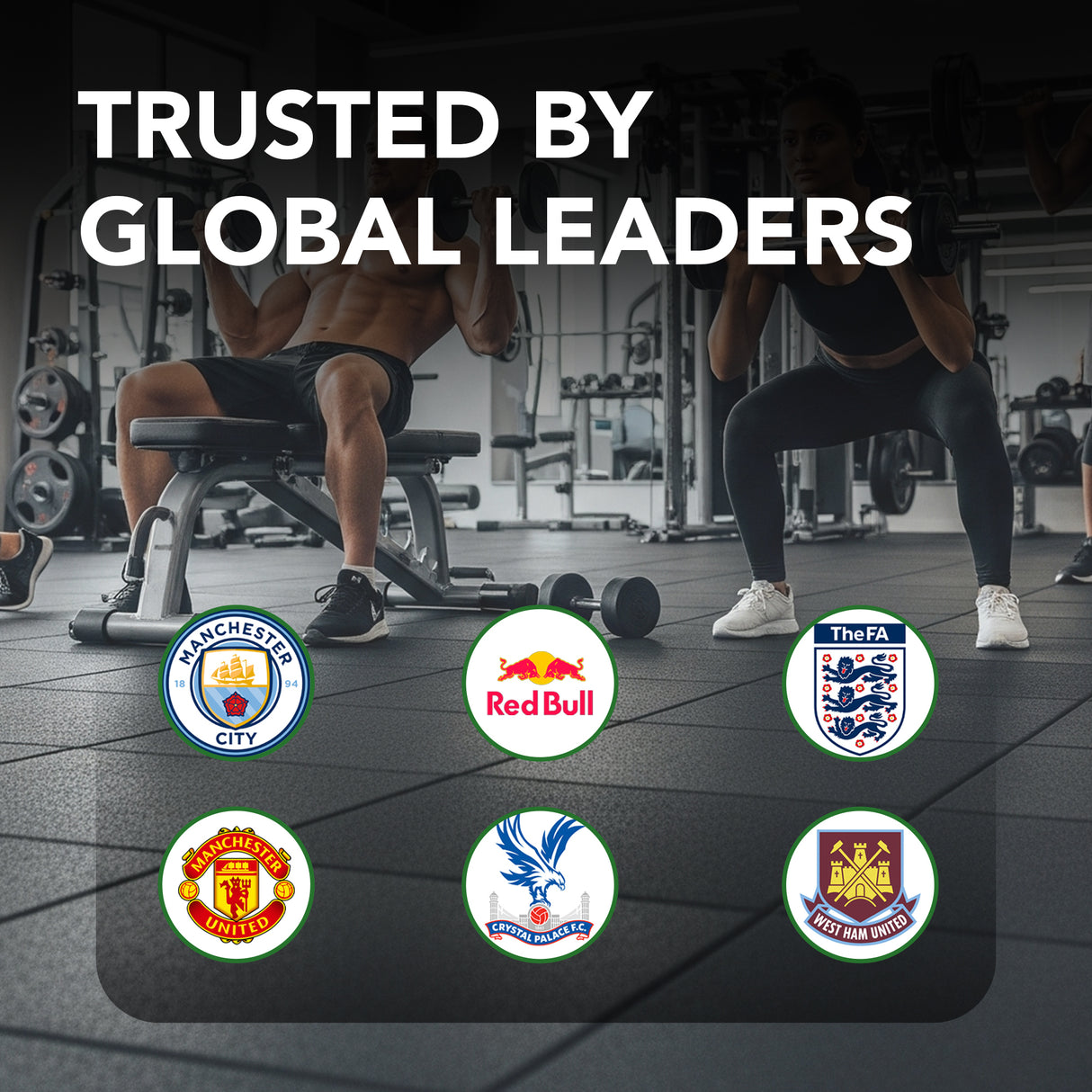 30mm Sprung PRO Anti-Shock Gym Floor Tile