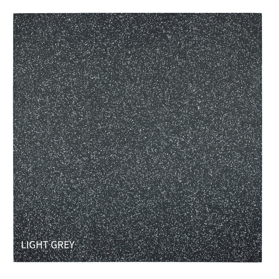 Sprung Konnecta Fleckz Coloured Fitness Self-Locking Tiles- 20mm (6 colours) GYM FLOORING GymFloors Light Grey 20mm