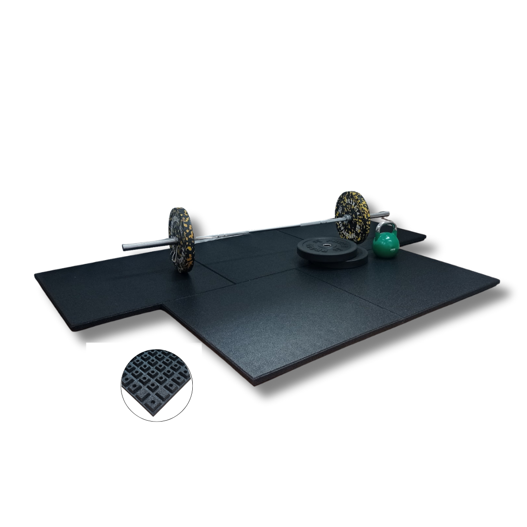 53mm Sprung PRO Rubber Anti-Shock Gym Mats