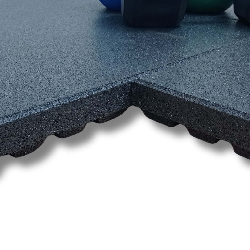 53mm Sprung PRO Rubber Anti-Shock Gym Mats
