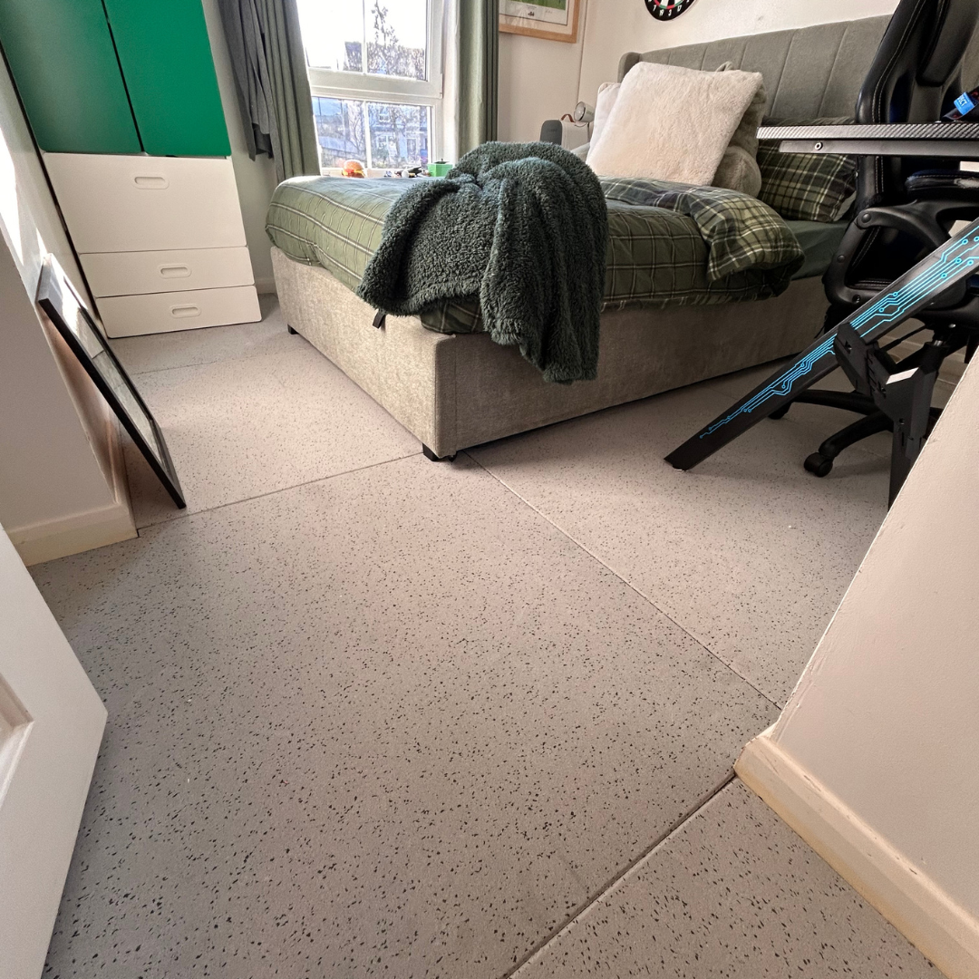 Sprung Konnecta Snowflake Premium Self-Locking Gym Flooring Mat - 20mm