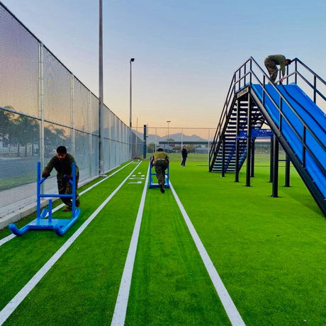 Outdoor Sled Track - 2m Wide Sprint Track GymFloors