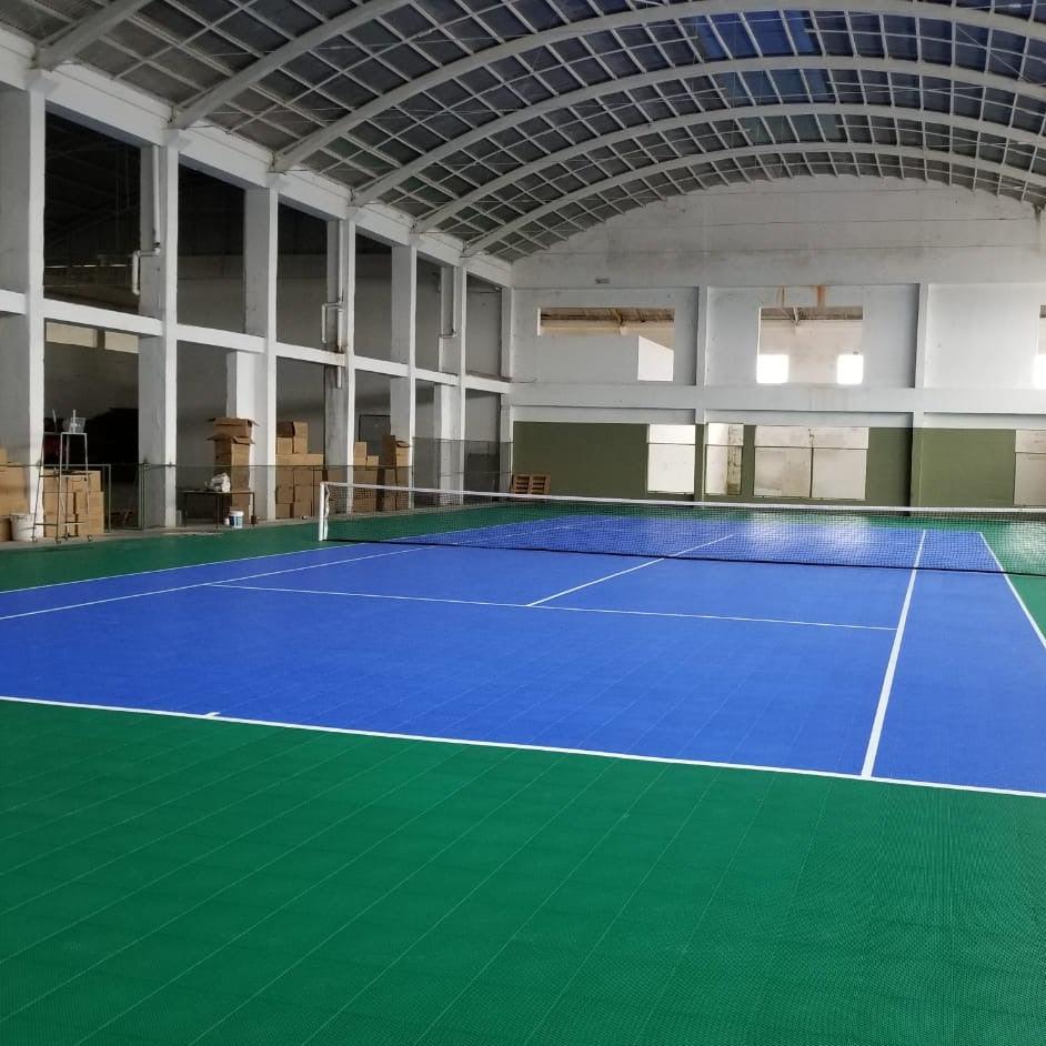 Padel Court Flooring - Modular Tile System Modular Tiles Sprung Gym Flooring