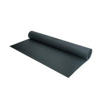 Thumbnail for Sprung Jet Black Rubber Gym Flooring Roll - Various Thicknesses 12.5m2 per roll - Sprung Gym Flooring