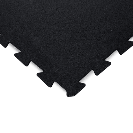 Black Puzzle Interlocking Floor Mats Jigsaw Mats - 10mm GYM Sprung Gym Flooring Default Title