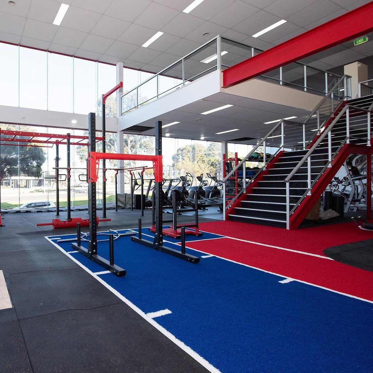 Indoor Gym Turf - 2m Wide Sprint Track GymFloors