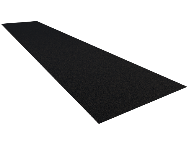 Sprung Plain Colour Uni Indoor Sprint Track - 2m Wide