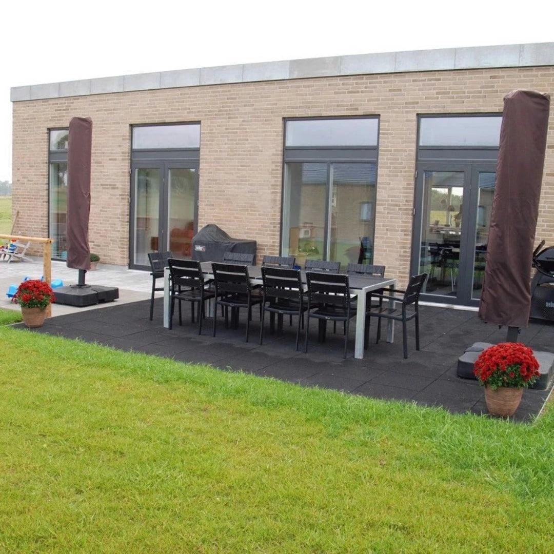 Timber Decking Overlay Mats - 30mm Playground Tiles Sprung Gym Flooring