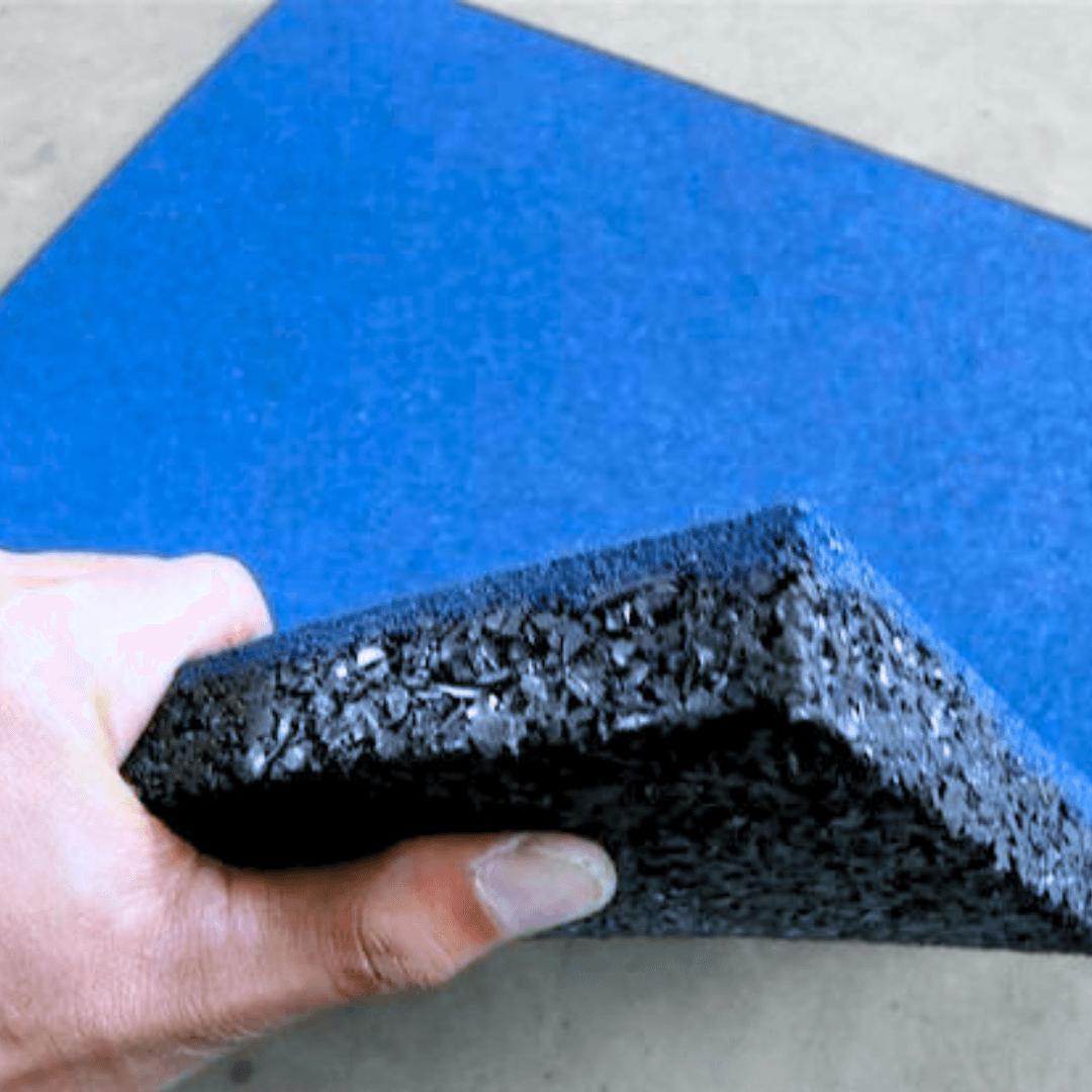 20mm Sprung PRO Blue Coloured Gym Tiles GYM FLOORING GymFloors