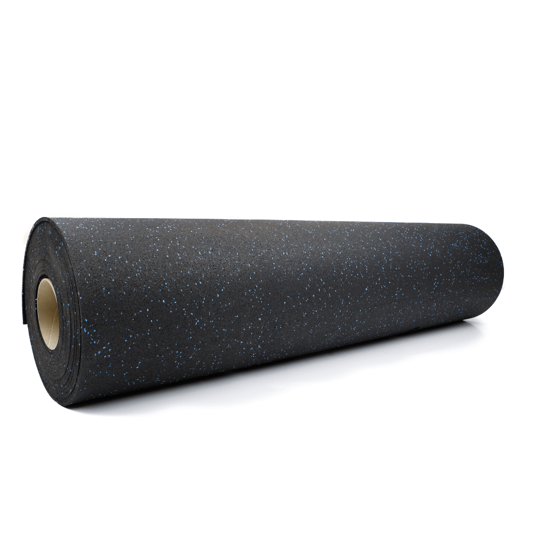 Sprung Fleckz Gym Rubber Matting Roll - Various Colours | Thicknesses - 1.25m Width GYM FLOORING Sprung Gym Flooring