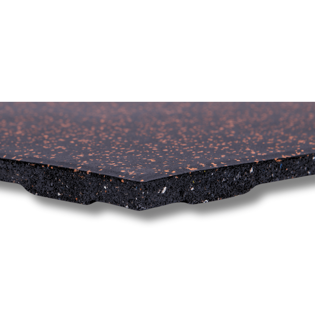 Sprung Konnecta Fleckz Coloured Fitness Self-Locking Tiles- 20mm (6 colours) GYM FLOORING GymFloors Red 20mm