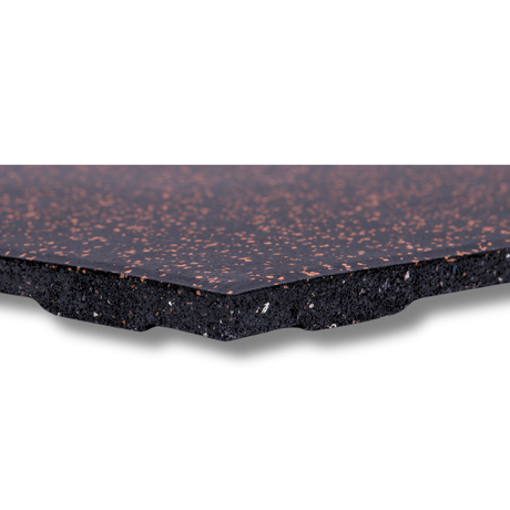 Sprung Konnecta Fleckz Coloured Fitness Self-Locking Tiles- 20mm (6 colours) GYM FLOORING GymFloors Red 20mm