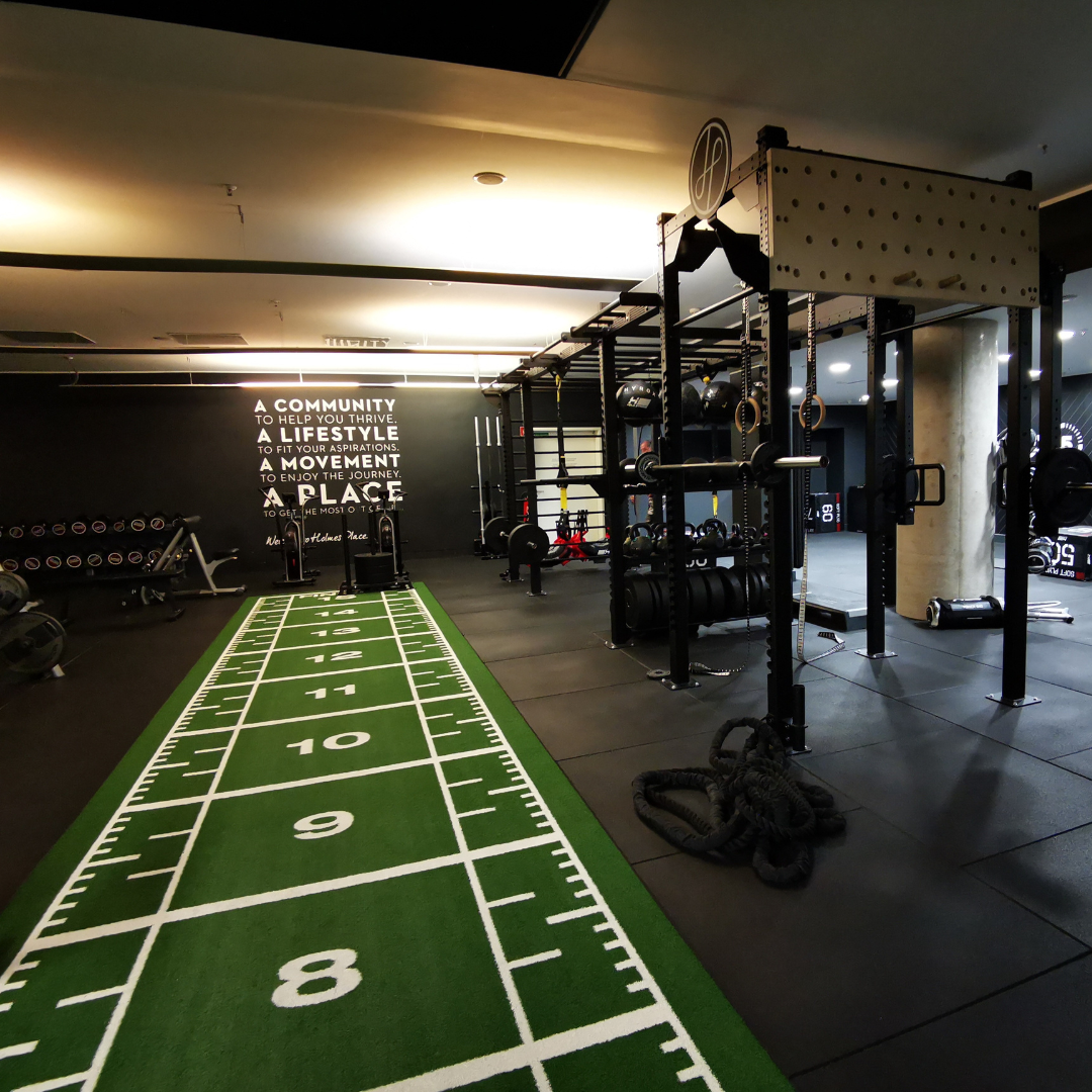 Sprung Premium Sprint Track with Full Markings (1.33m Wide)