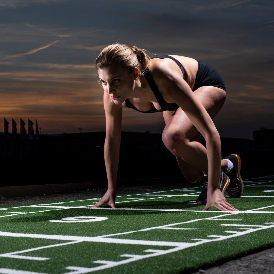 Sprung Premium Sprint Track with Full Markings (1.33m Wide)