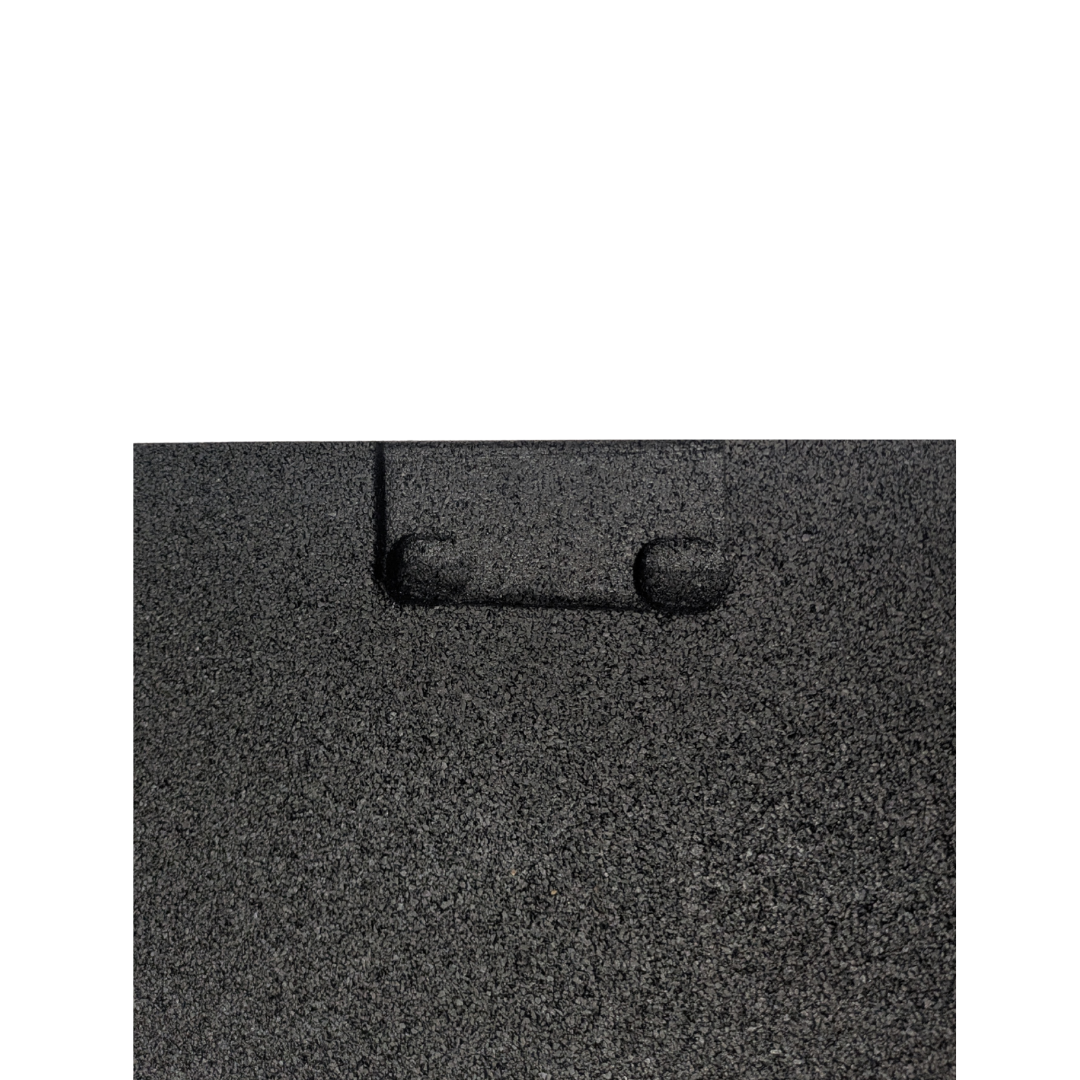 20mm Sprung PRO Interlocking Gym Tiles - Connection Inserts Included