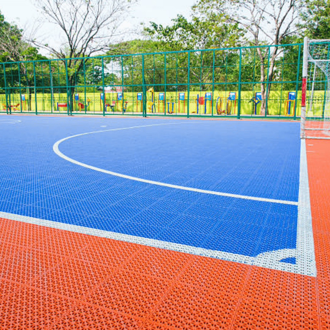 Futsal Outdoor Court System | Includes Court Markings Sports Flooring GymFloors