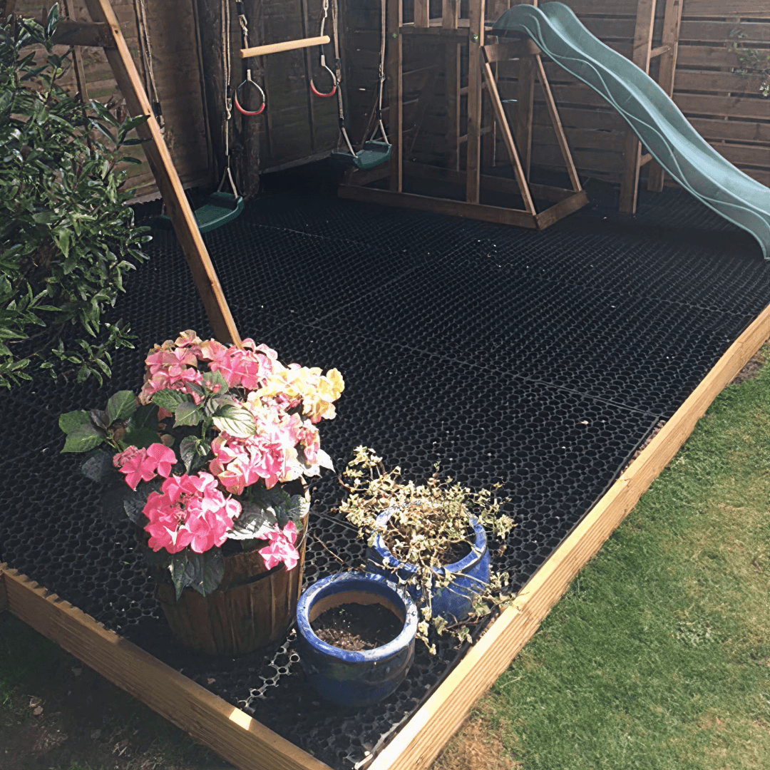 Grasslock Playground Safety Grass Protection Tiles Sprung Gym Flooring