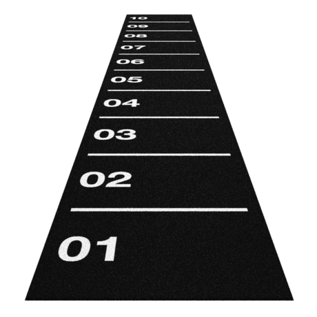 Sprung CORE Sprint Track with Markings - 2 Sizes | 3 Colours sprint track GymFloors Black 1m x 10m