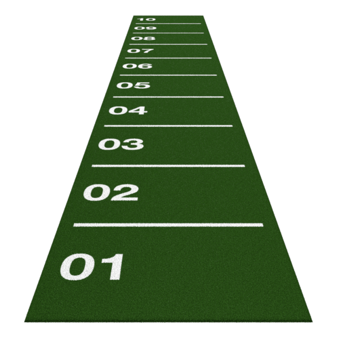 Sprung CORE Sprint Track with Markings - 2 Sizes | 3 Colours sprint track GymFloors Green 1m x 10m