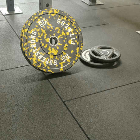 Acoustic Gym Tiles - 43mm - DECIBEL COLLECTION - Gym Flooring Foam Mats Sprung Gym Flooring